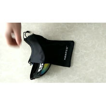 Soft portable ski goggles microfiber packaging bag